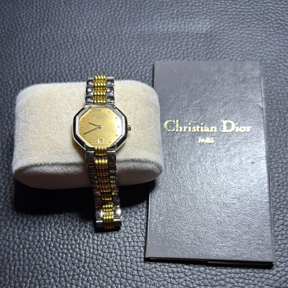 Dior Gold and Silver Women's Watch